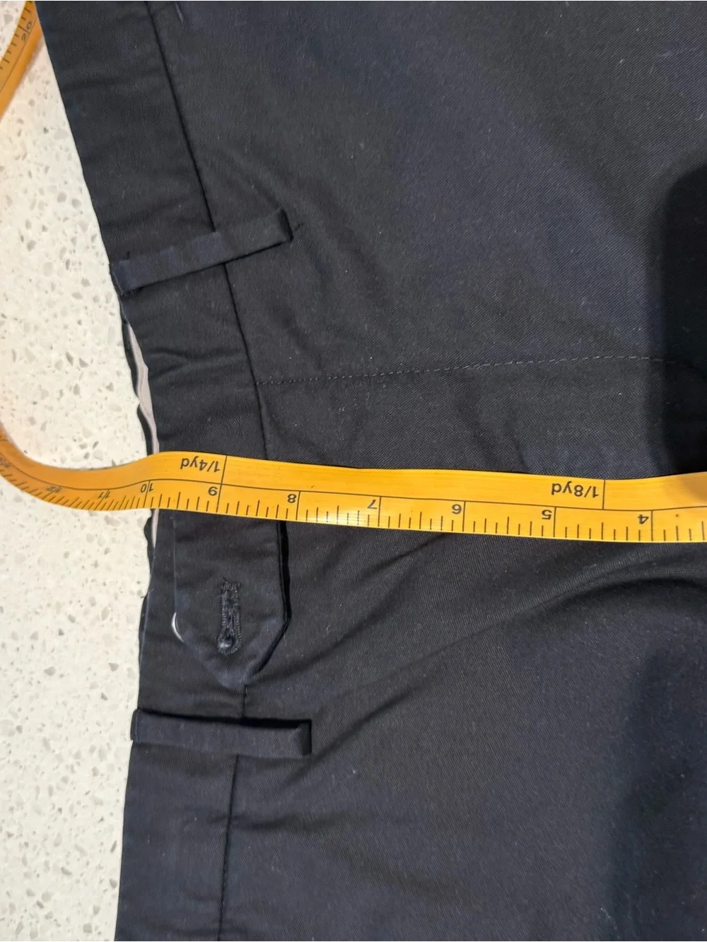 NNO7 Men's Black Chino Pants